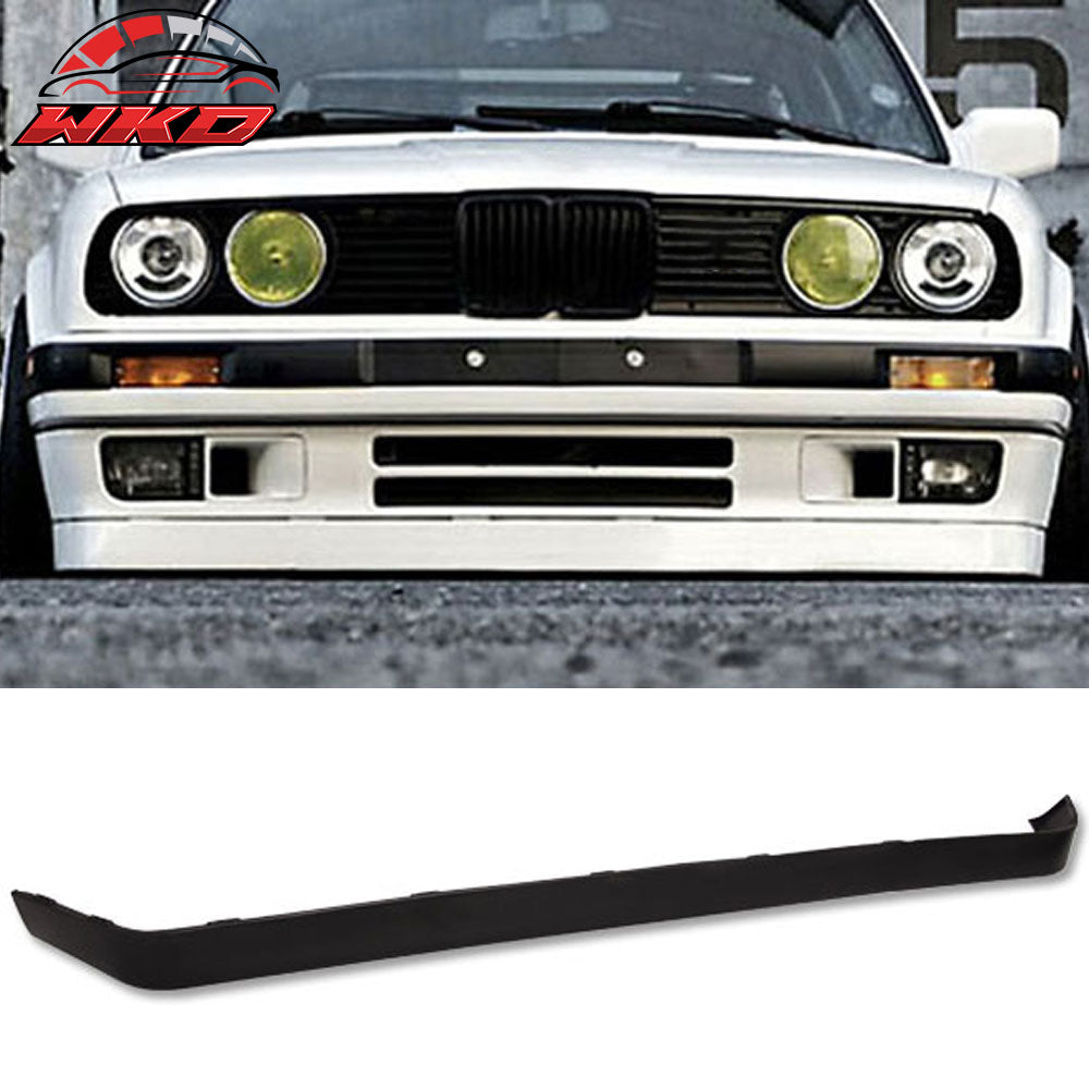 Fits 84-92 BMW E30 Lower Valance OE IS V2 M-T Msport Front Bumper Lip Spoiler