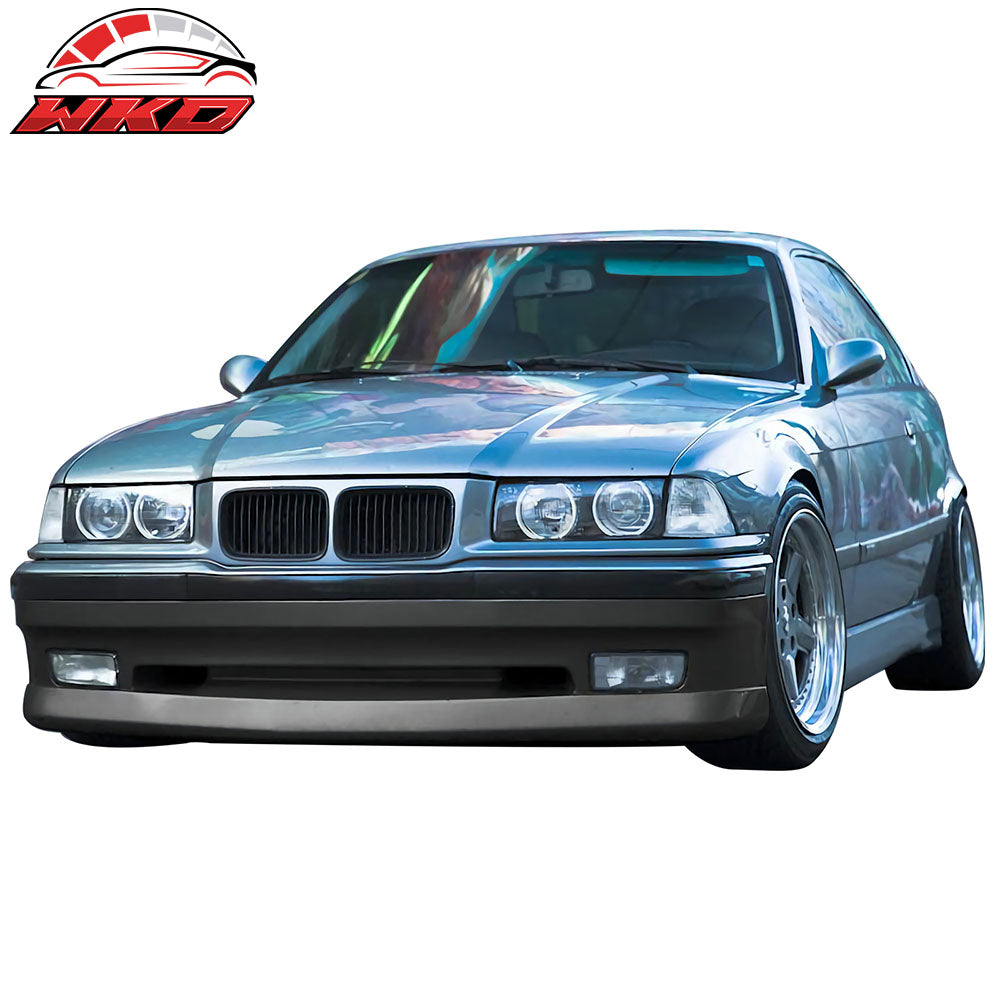 Fits 92-98 BMW E36 3 Series AC Type II Style Front Bumper Lip Spoiler Valance PU