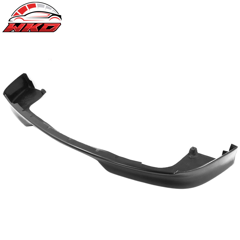 Fits 97-00 BMW E39 5-Series M Style Front Bumper Lip Spoiler Unpainted Black PU