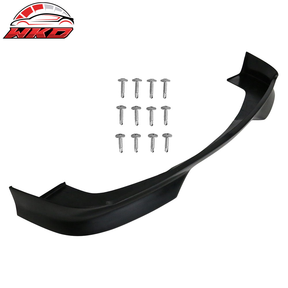 Fit 01-03 BMW E39 5-Series M2 / Mtec Style Front Bumper Lip Spoiler Unpainted PU