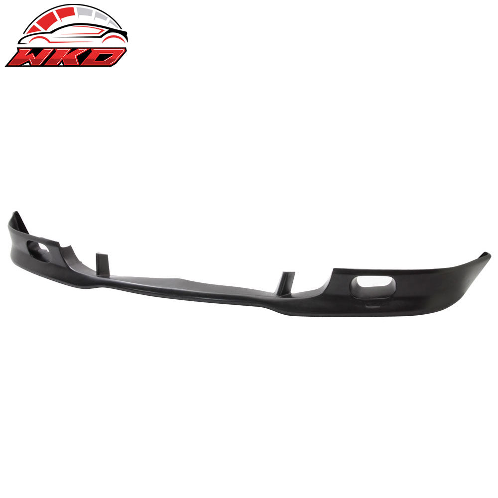 Fits 99-01 BMW E46 3-Series Sedan Euro Style Front Bumper Lip Spoiler Bodykit PU