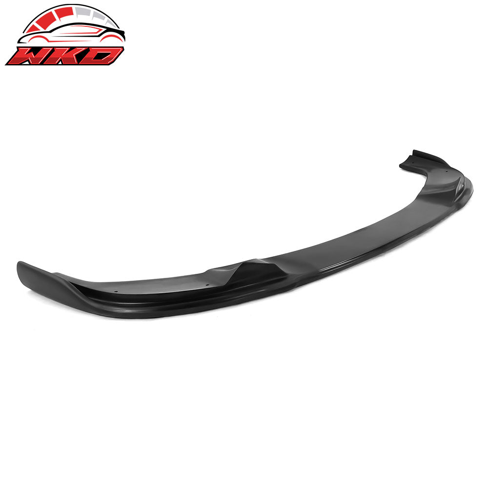 Fits 04-10 BMW E60 5 Series H Style Front Bumper Lip Spoiler PU Unpainted 1PC