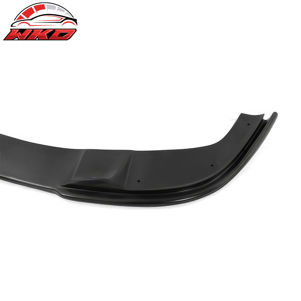 Fits 04-10 BMW E60 5 Series H Style Front Bumper Lip Spoiler PU Unpainted 1PC
