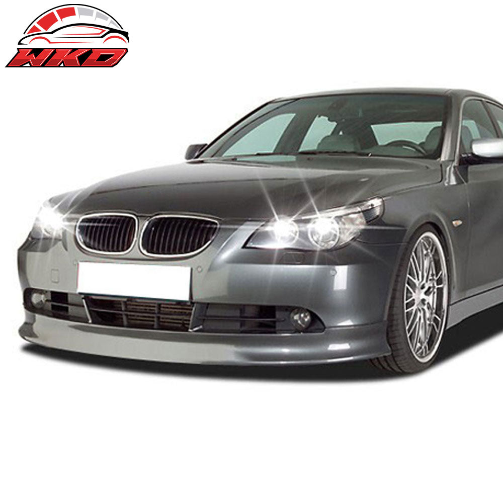 Fits 04-10 BMW E60 5 Series 525i 530i 535i 550i Front Bumper Lip Spoiler