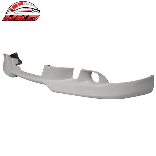 2004-07 BMW E60 5-Series AC Style Front Bumper Lip Painted Alpine White #300 | Wholesale