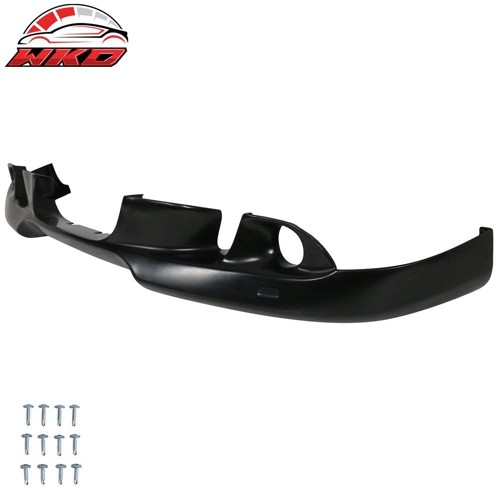 Fits 04-07 BMW E60 5-Series Front Bumper Lip AC Style Spoiler PU Chin Splitter