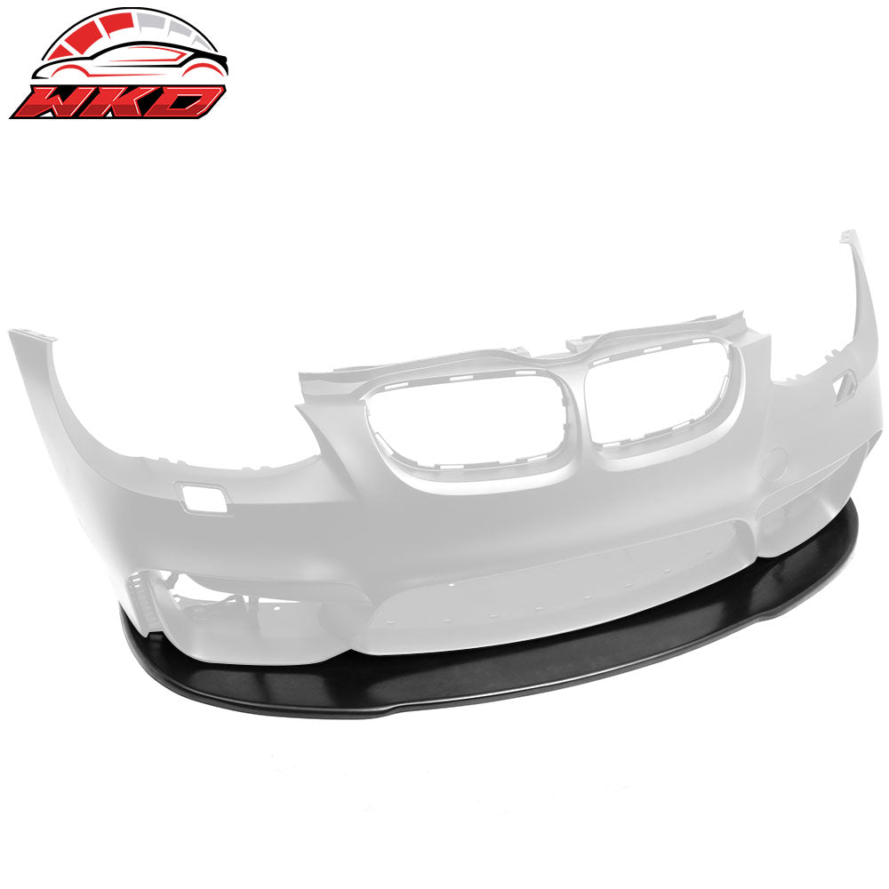Fits 11-13 BMW E92 LCI Models With M4 Bumper V2 Style Front Bumper Lip - PU