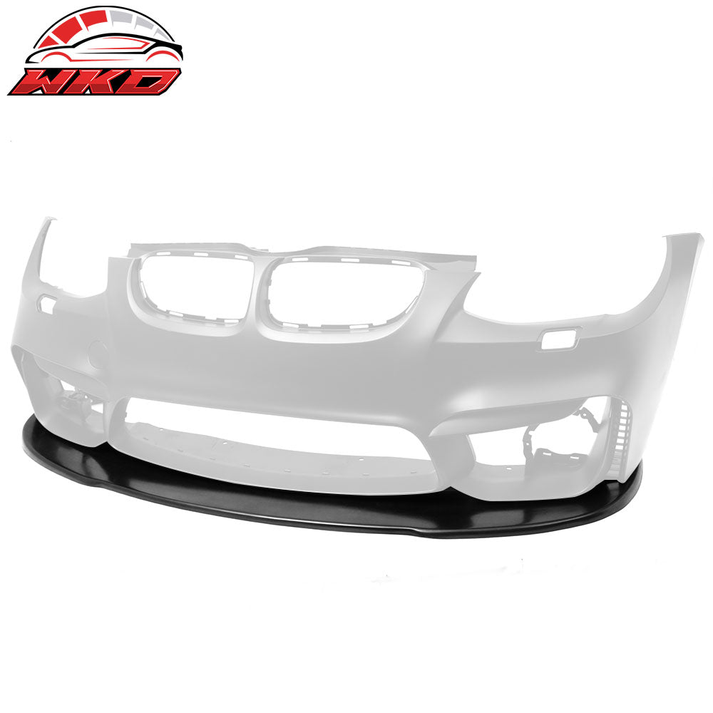 Fits 11-13 BMW E92 LCI Models With M4 Bumper V2 Style Front Bumper Lip - PU