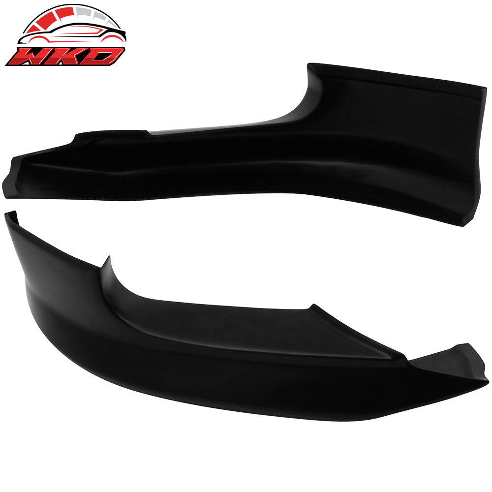 Fits 06-11 BMW E63 E64 M6 A Style Front Bumper Lip Splitter 2PC- PU