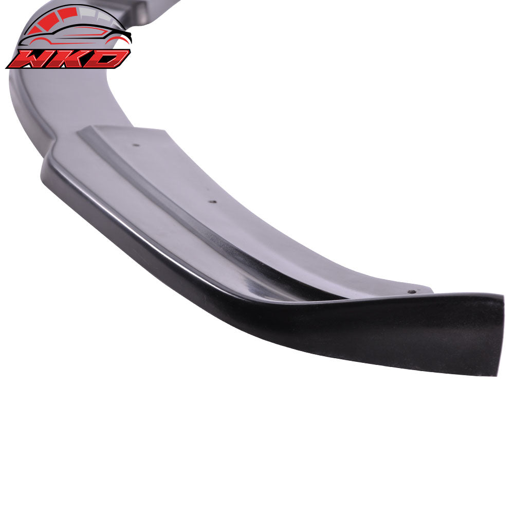 Fits 09-12 BMW E90 LCI 3 Series H Style Front Bumper Lip Spoiler Unpainted PU