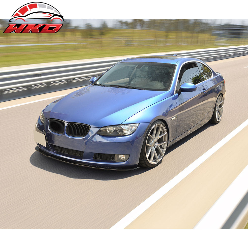 Fits 06-13 BMW E90 E92 320i 328i 325i 330i 335i Front Bumper Lip Spoiler PU Kit