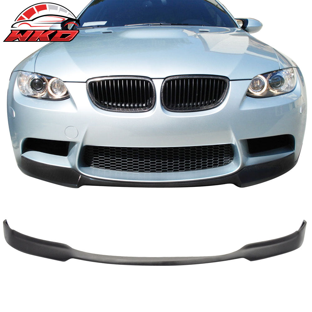 Fits 08-13 BMW E90 E92 E93 M3 Only A Style Front Bumper Lip Spoiler PU Splitter