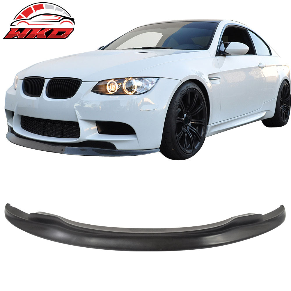 Fits 08-13 BMW E92 E93 E90 M3 C Style Front Bumper Lip Spoiler Splitter Kit PU