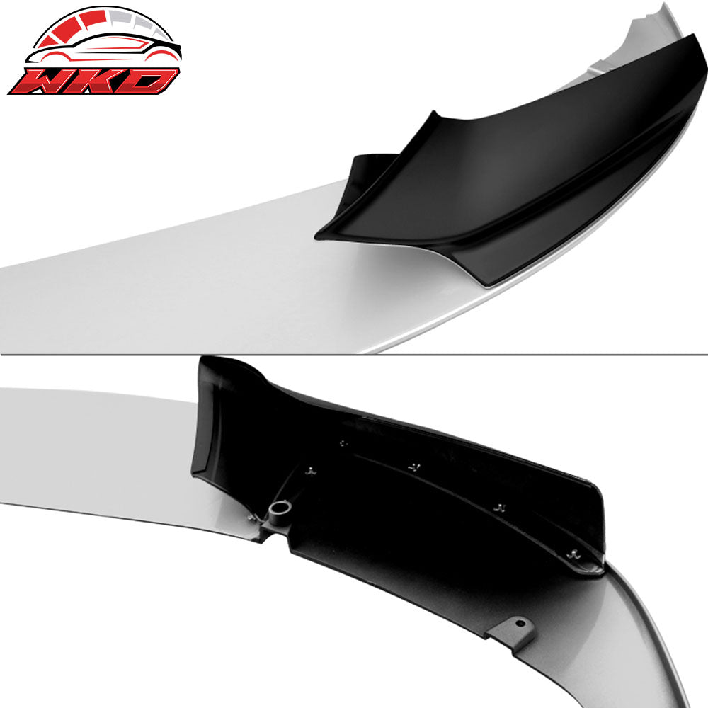 For 11-16 BMW F10 Performance Front Bumper Lip White 300 Two Tone