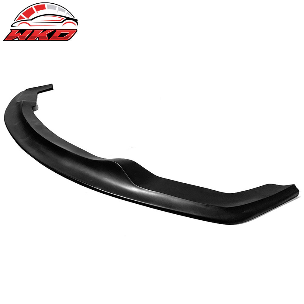 Fits 16-18 BMW F87 M2 Base MDA Style Front Bumper Lip Spoiler Unpainted Black PU