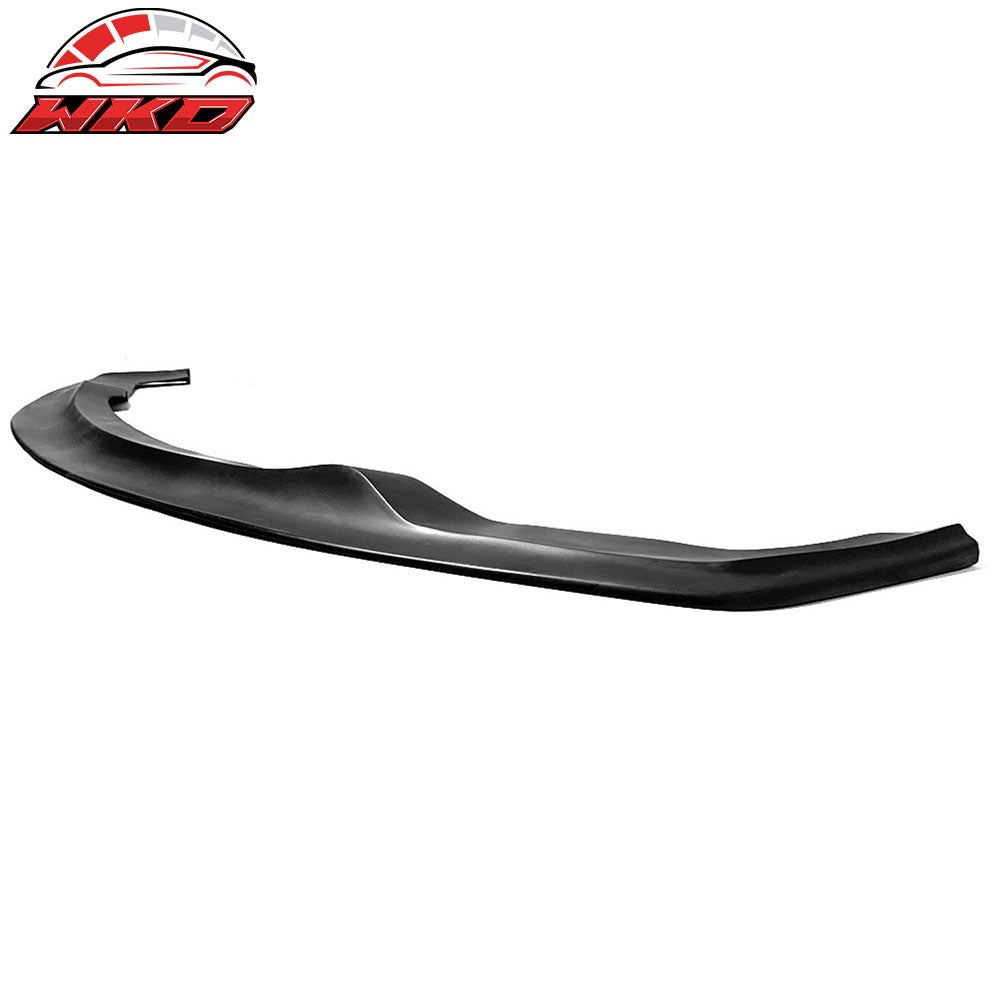 Fits 16-18 BMW F87 M2 Base MDA Style Front Bumper Lip Spoiler Unpainted Black PU