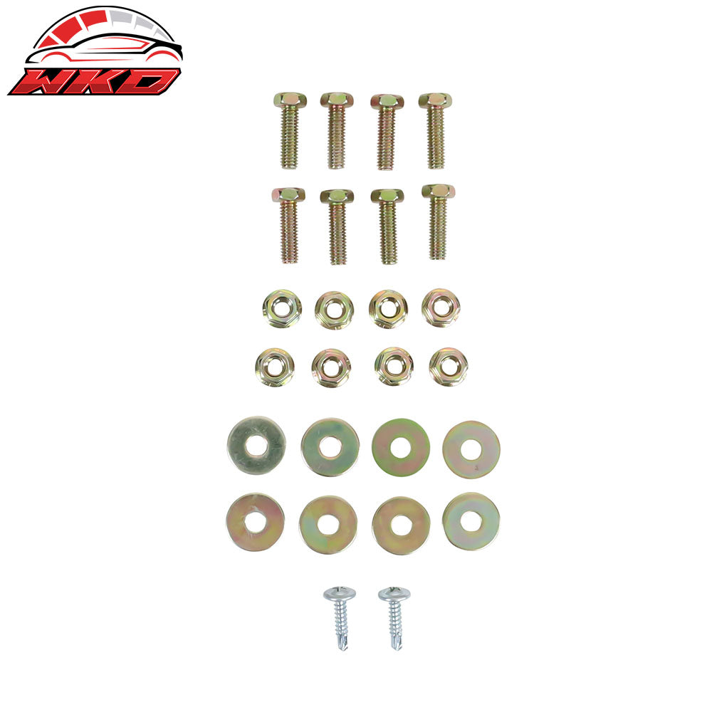 Fits 17-20 BMW G30 M-Tech M Sport MP Style Front Bumper Lip Splitter 3PCS - PU