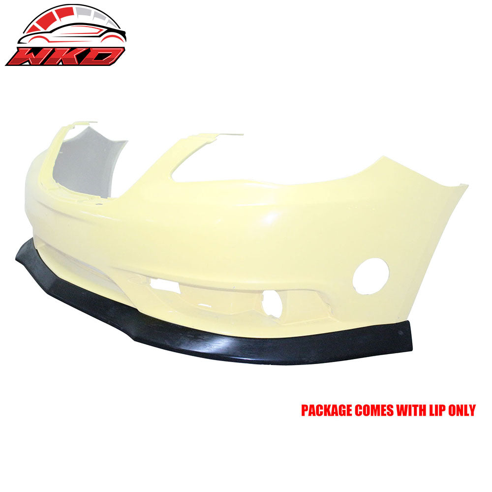 Fits 11-14 Chrysler 200 IK Style Front Bumper Lip Lower Chin Spoiler Splitter PU