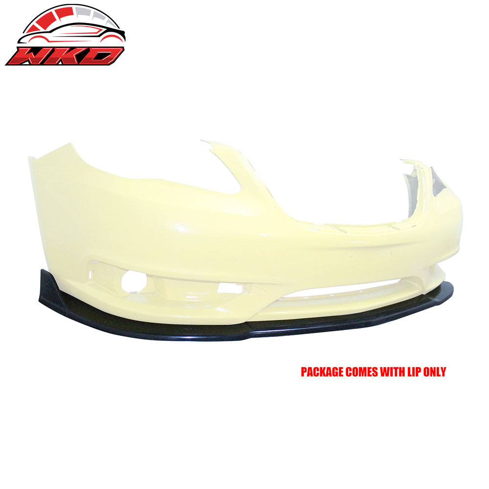 Fits 11-14 Chrysler 200 IKS Style Front Lip Bumper Lower Spoiler Splitter - PU