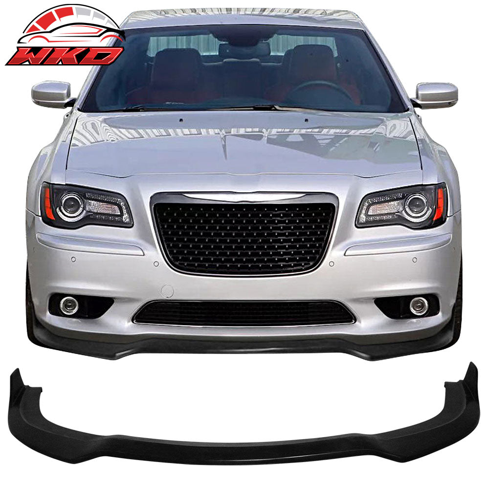 Fits 12-14 Chrysler 300 SRT8 Only Front Bumper Lip Spoiler Unpainted PU