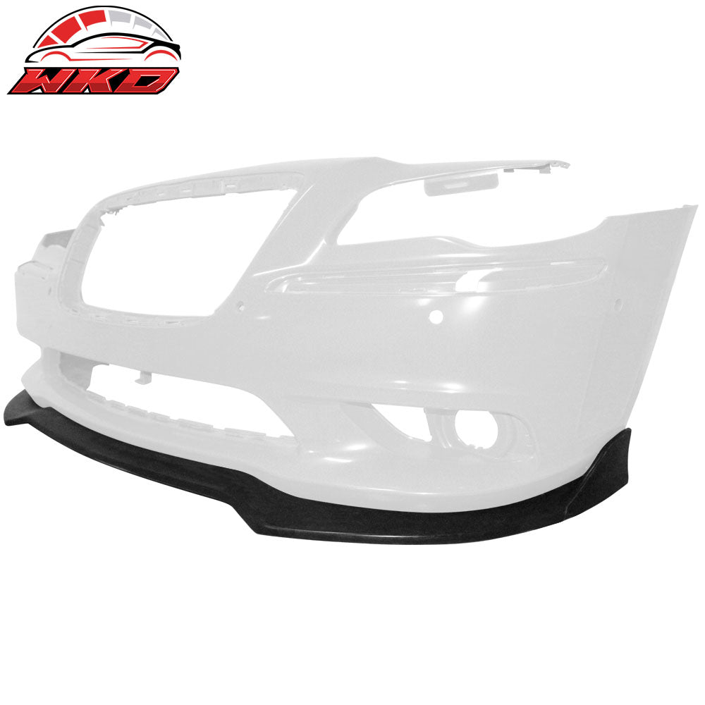 Fits 12-14 Chrysler 300 SRT8 Only Front Bumper Lip Spoiler Unpainted PU