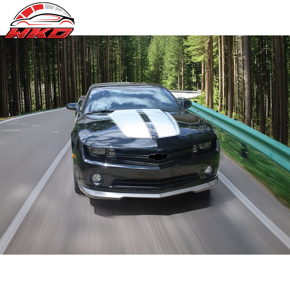 Fits 10-13 Chevrolet Camaro Front Bumper Lip SS Style Chin Spoiler PU Splitter