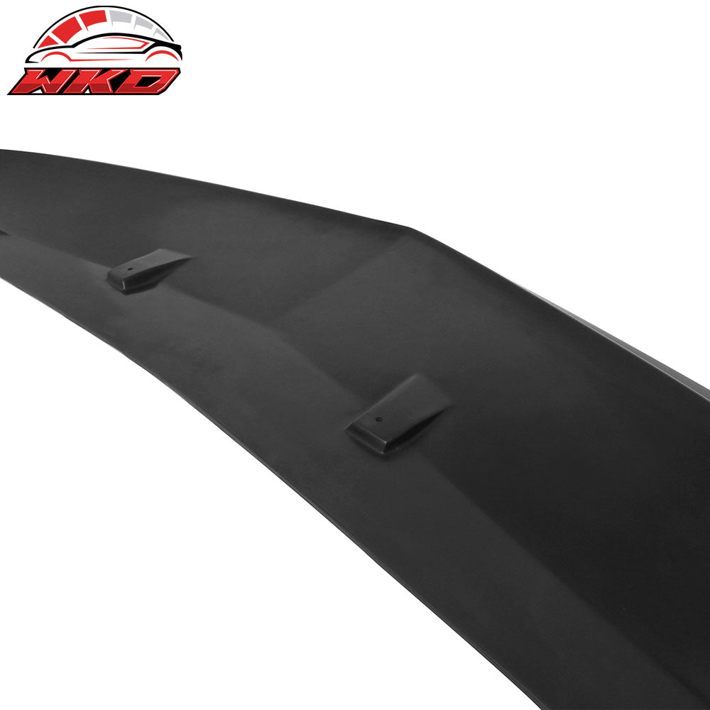 Fits 10-13 Chevrolet Camaro V6 Z28 Look Front Bumper Lip Spoiler Unpainted - PU