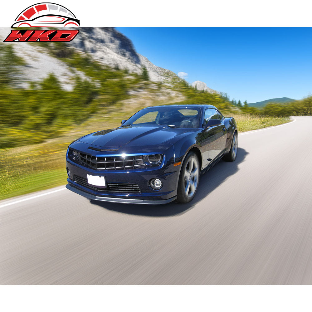 Fits 10-13 Chevy Camaro V8 SS Only ZL1 Style Front Bumper Lip Spoiler Unpainted