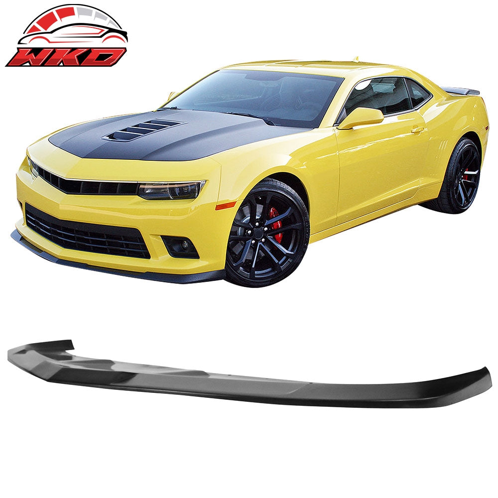 Fits 14-15 Chevy Camaro SS 1LE Style Front Bumper Lip Chin Spoiler Unpainted PU