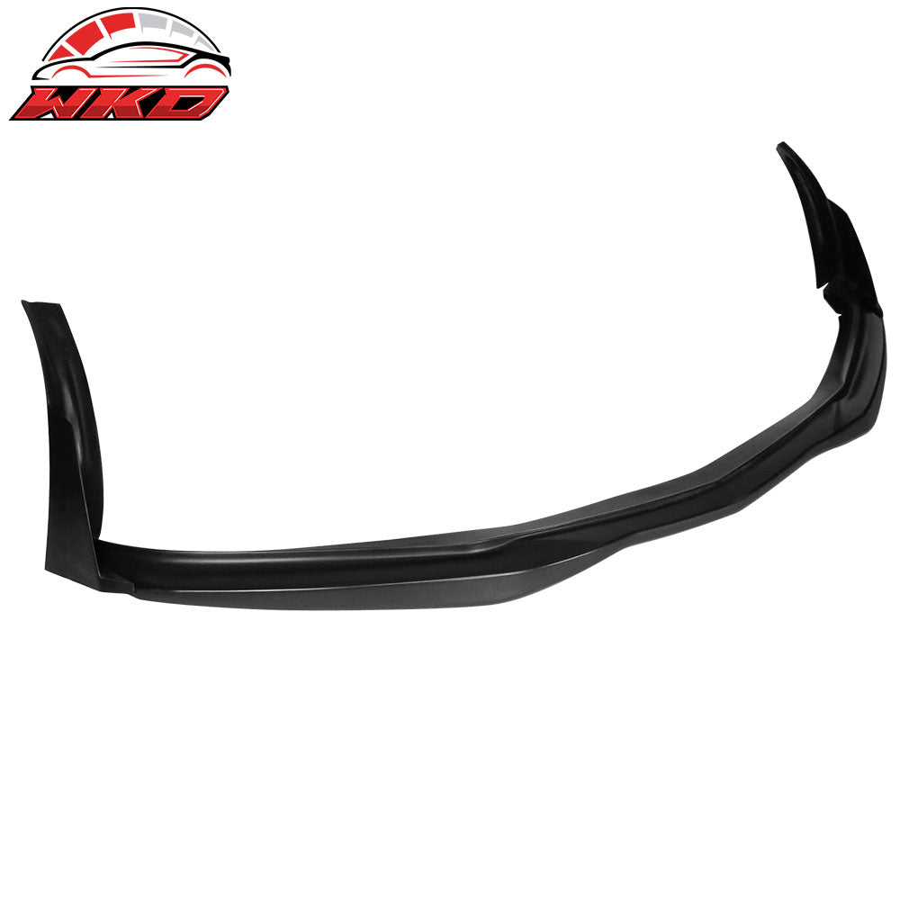 Fits 16-18 Chevrolet Camaro SS IKON V5 Style 3PCS Front Bumper Lip Unpainted PU