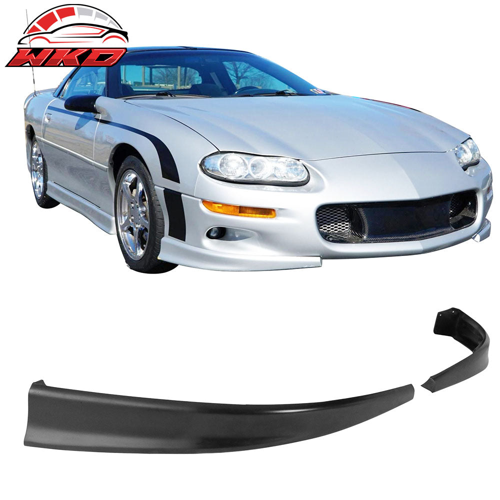 Fits 98-02 Chevy Camaro OE Factory Style Front Bumper Lip Spoilers Unpainted PU