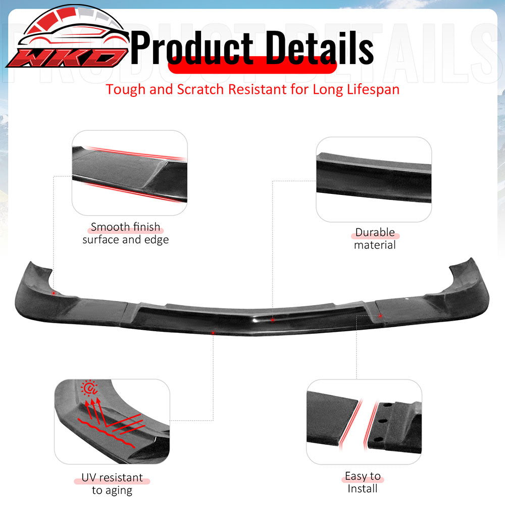 Wholesale 05-13 Chevy Corvette C6 Base ZR1 Style Front Bumper Lip Lower Spoiler PU 3PC