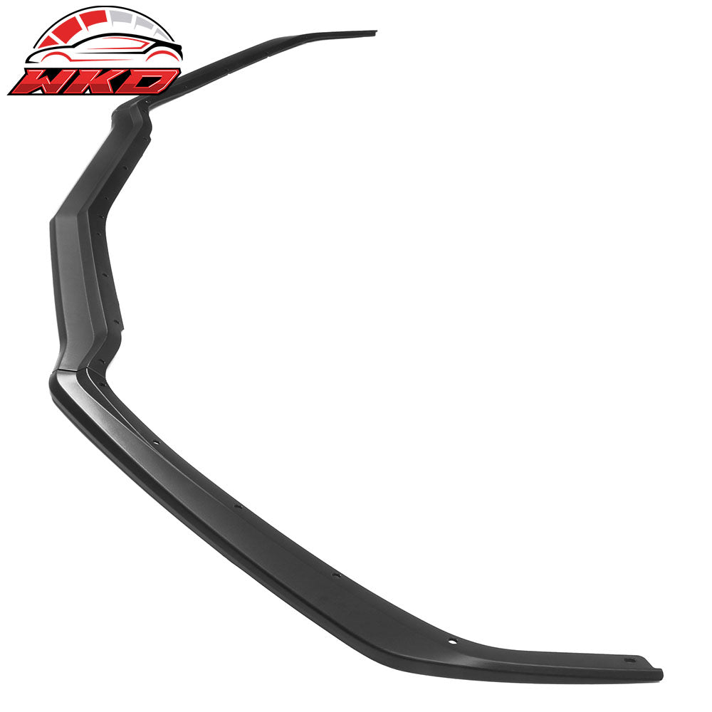 Fits 20-25 Chevrolet Corvette C8 Z51 Style Texture Black 3PC Front Bumper Lip PP
