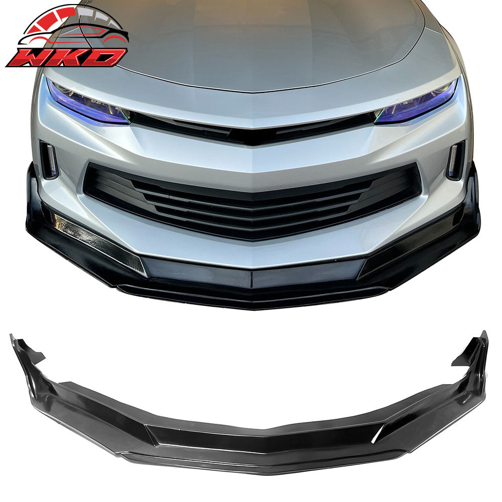 Fits 16-18 Chevy Camaro V4 V6 Xtreme Style Front Bumper Lip Spoiler Unpainted PU