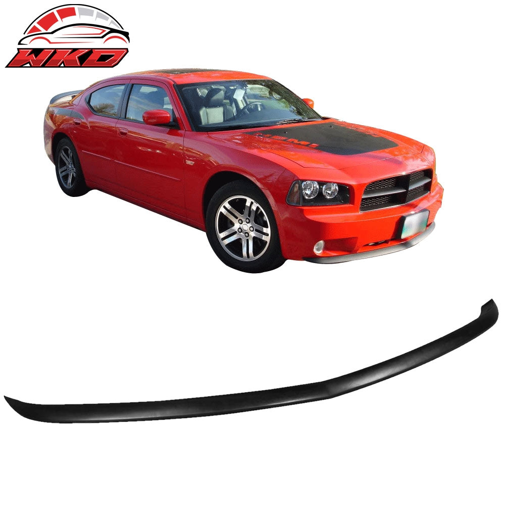 Wholesale 06-10 Dodge Charger OE Style Front Bumper Lip Spoiler Splitter Unpainted PU - Wikond Auto