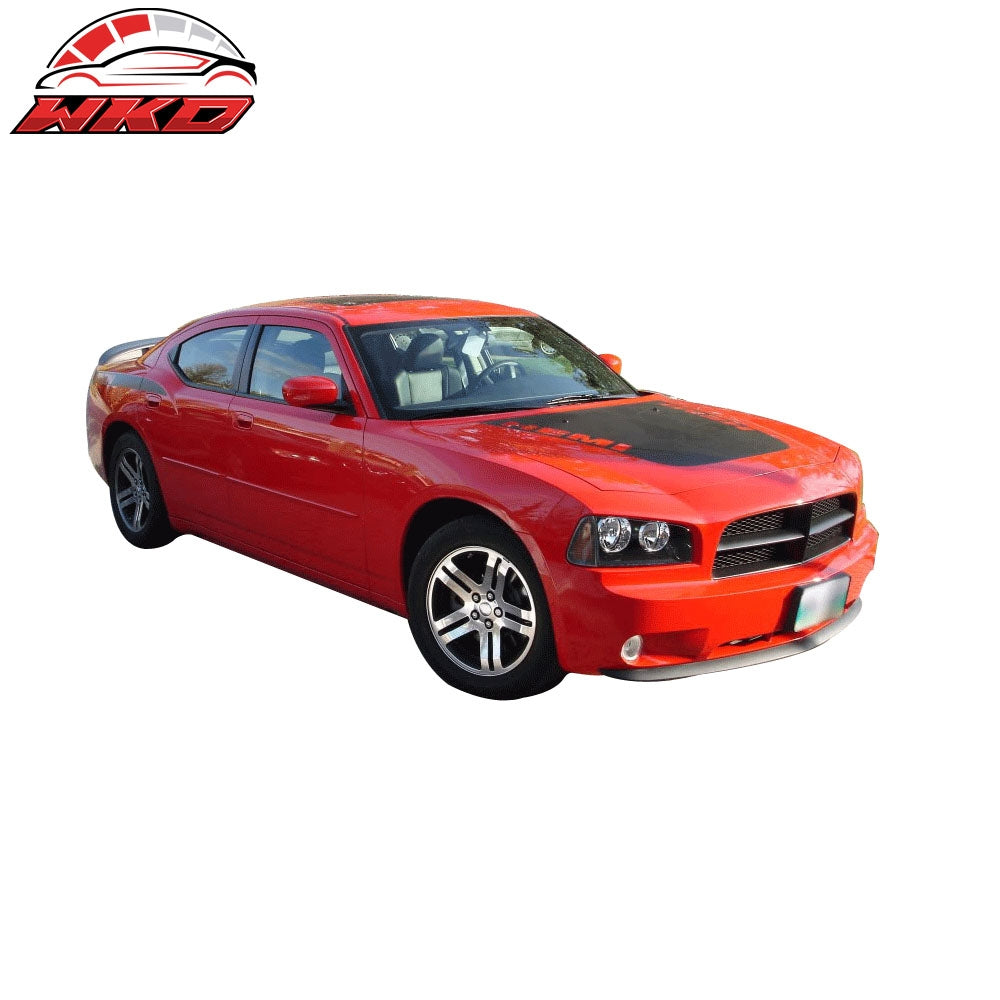 Wholesale 06-10 Dodge Charger OE Style Front Bumper Lip Spoiler Splitter Unpainted PU - Wikond Auto