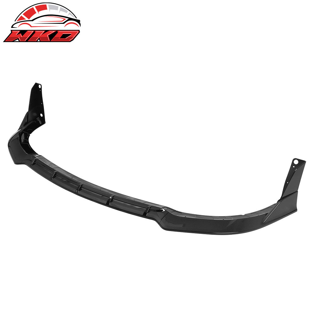 2015-23 Dodge Charger SRT V5 B Style ABS Front Bumper Lip Gloss Black 5PCS | Wholesale