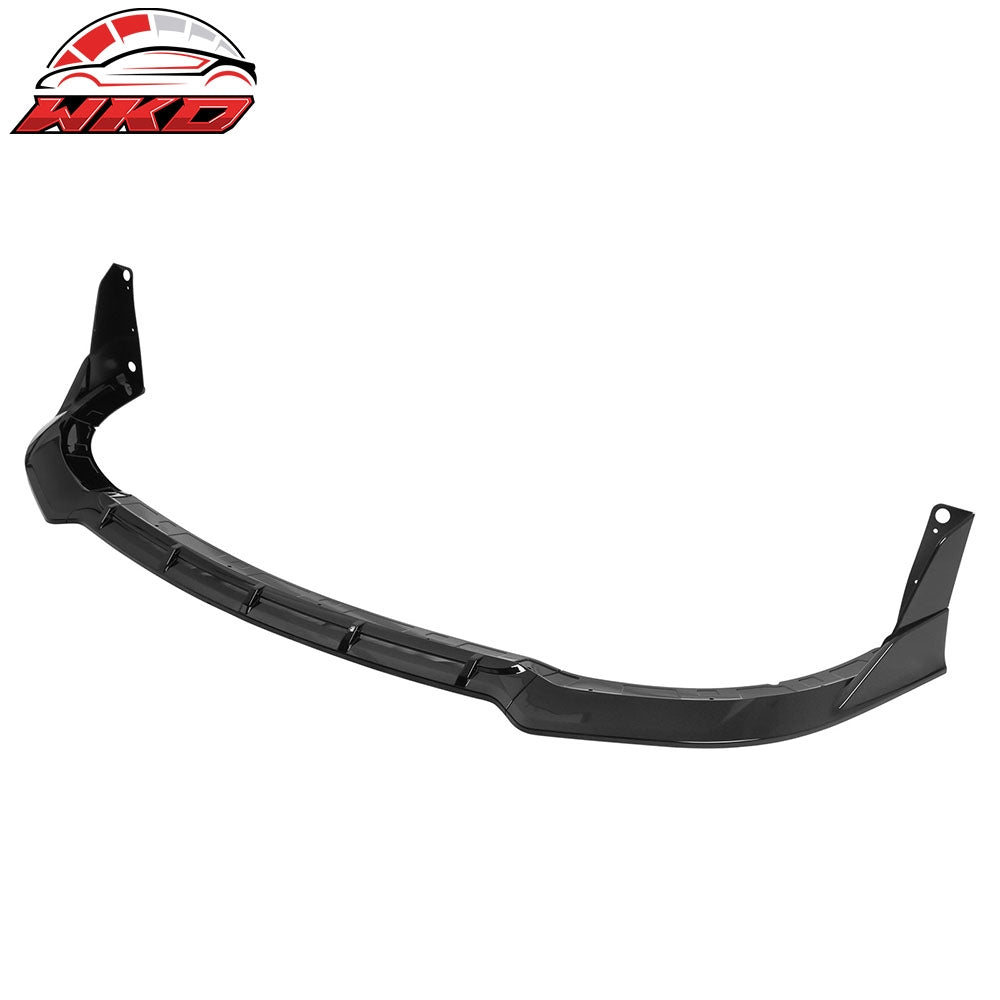 2015-23 Dodge Charger SRT V5 B Style ABS Front Bumper Lip Gloss Black 5PCS | Wholesale