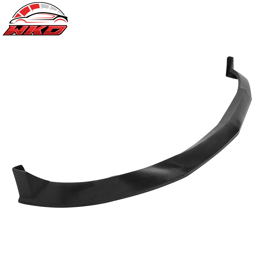Fits 10-12 Ford Mustang V6 Front Bumper Lip Spoiler Splitter Unpainted Black PU