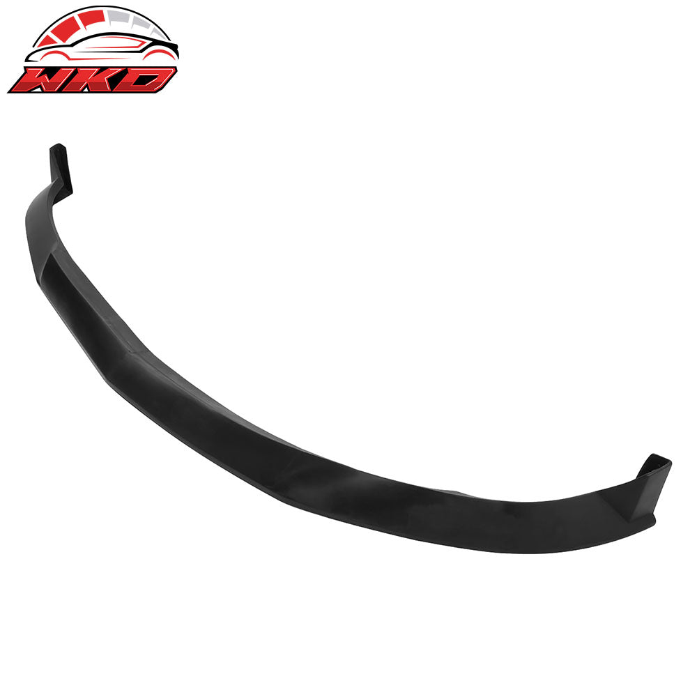 Fits 10-12 Ford Mustang V6 Front Bumper Lip Spoiler Splitter Unpainted Black PU