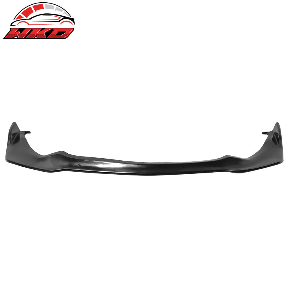 Wholesale 15-17 Ford Mustang MDA V2 Style Front Bumper Lip Spoiler Unpainted Black PU