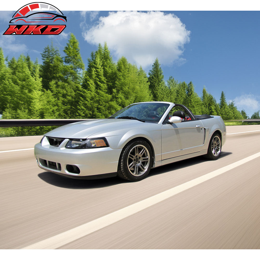 Fits 03-04 Ford Mustang SVT Only Front Bumper Lip Spoiler OE Style Unpainted PU