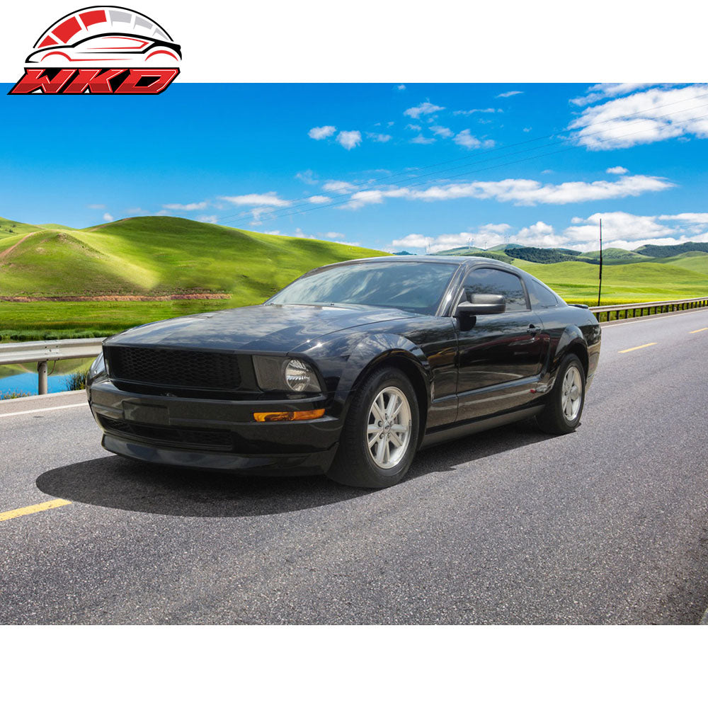 Fits 05-09 Ford Mustang V6 Only 3C Style Front Bumper Lip Spoiler Unpainted PU