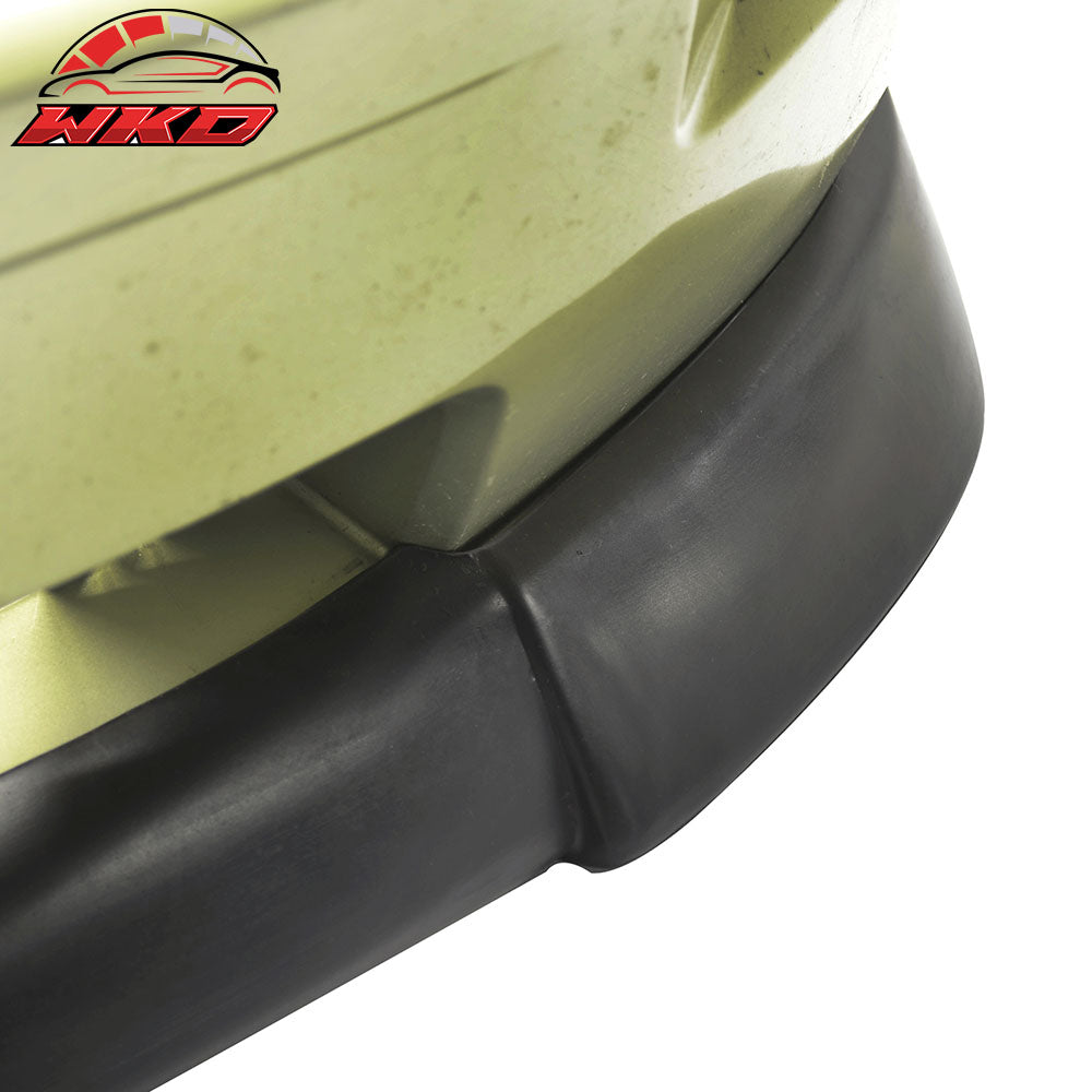 Fits 05-09 Ford Mustang V8 CV2 Style Front Bumper Lip Spoiler Unpainted Black PU