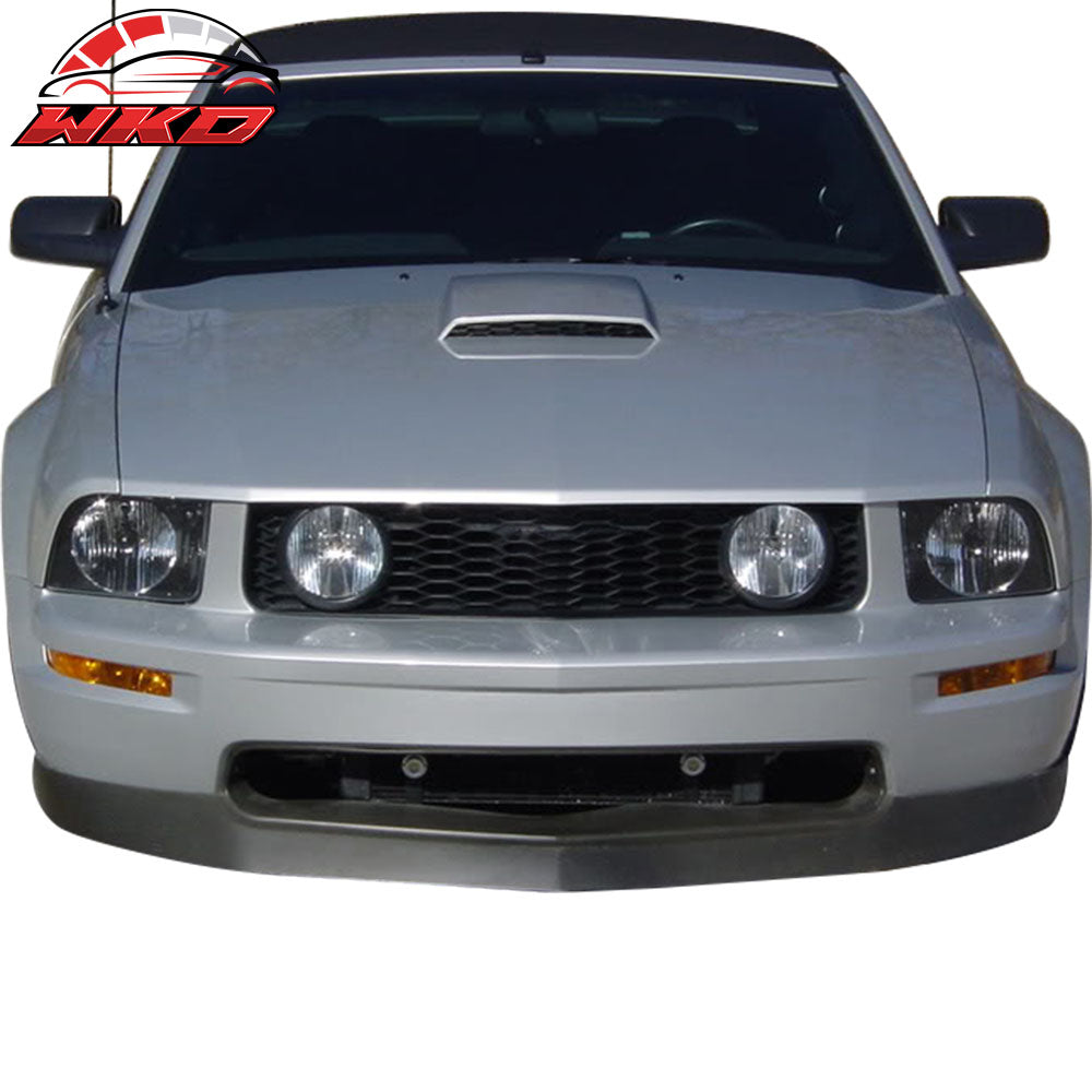 Fits 05-09 Ford Mustang V8 GT 4.6L Front Bumper Lip Chin Spoiler Splitter Guard