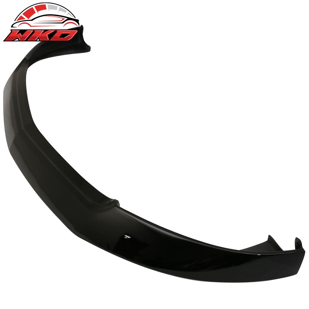 Fits 05-09 Ford Mustang GT V8 IKC Style Front Bumper Lip PU Painted #UA Ebony