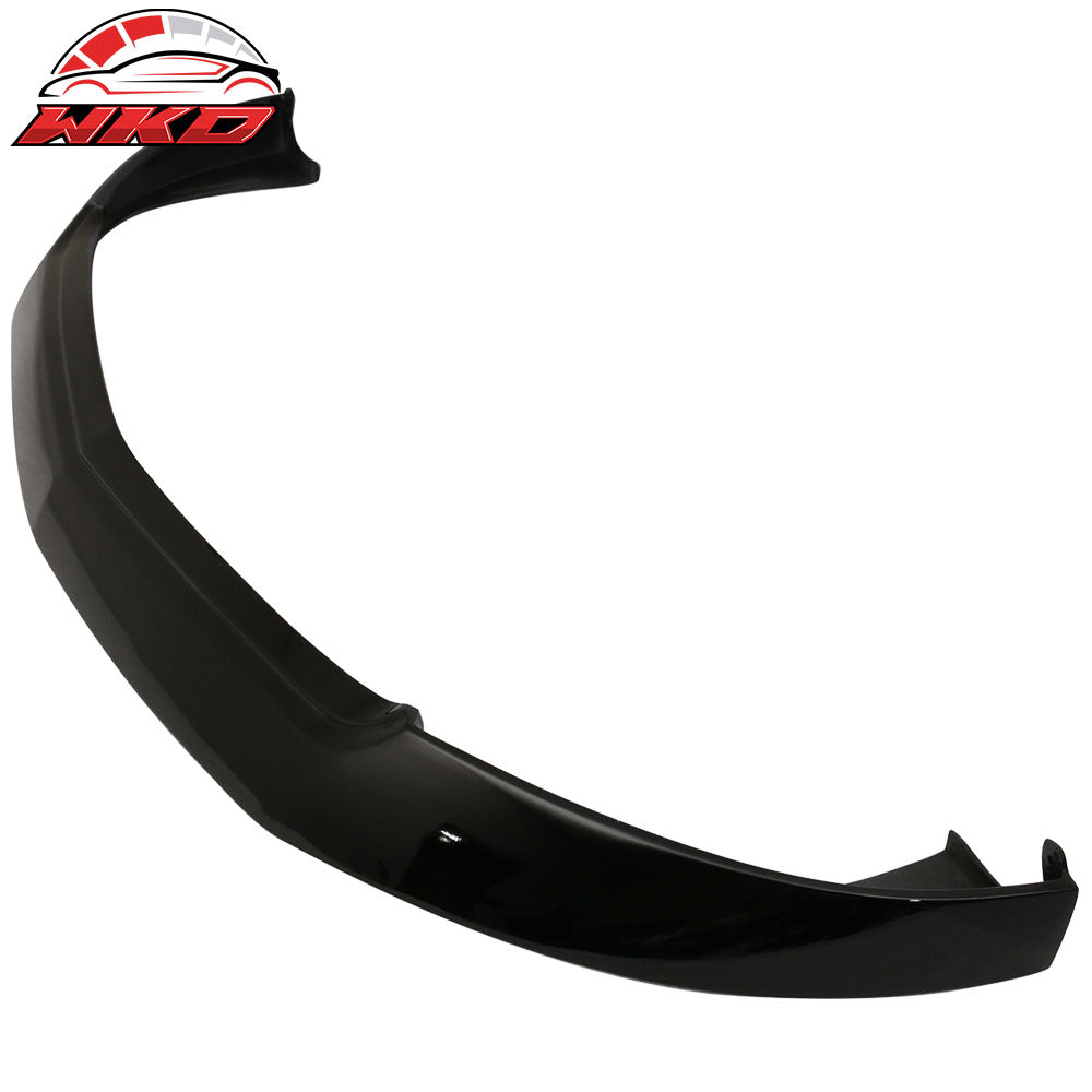 Fits 05-09 Ford Mustang GT V8 IKC Style Front Bumper Lip PU Painted #UA Ebony