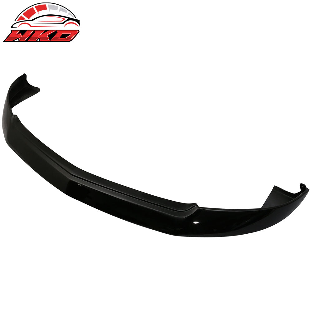 Fits 05-09 Ford Mustang GT V8 IKC Style Front Bumper Lip PU Painted #UA Ebony