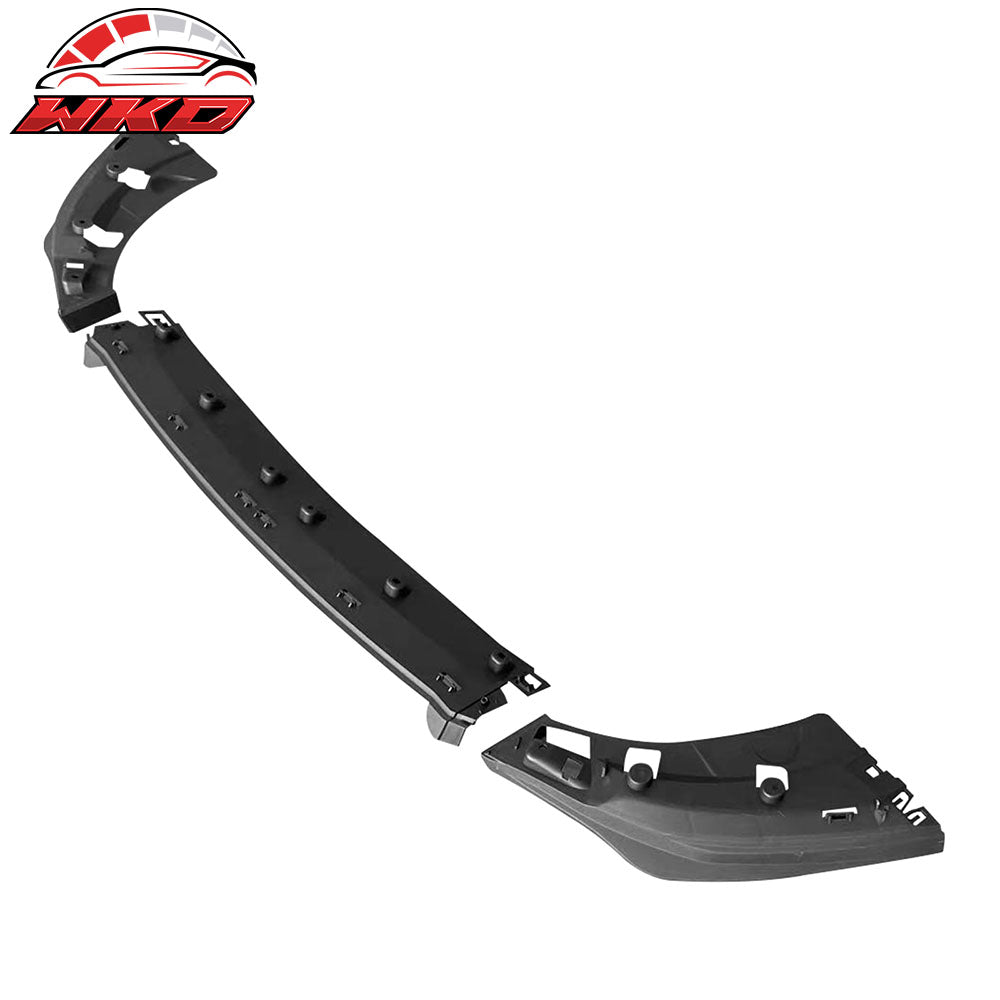 Fits 10-14 Ford Mustang GT500 OE Style Front Bumper Lip Spoiler Unpainted 3PCS