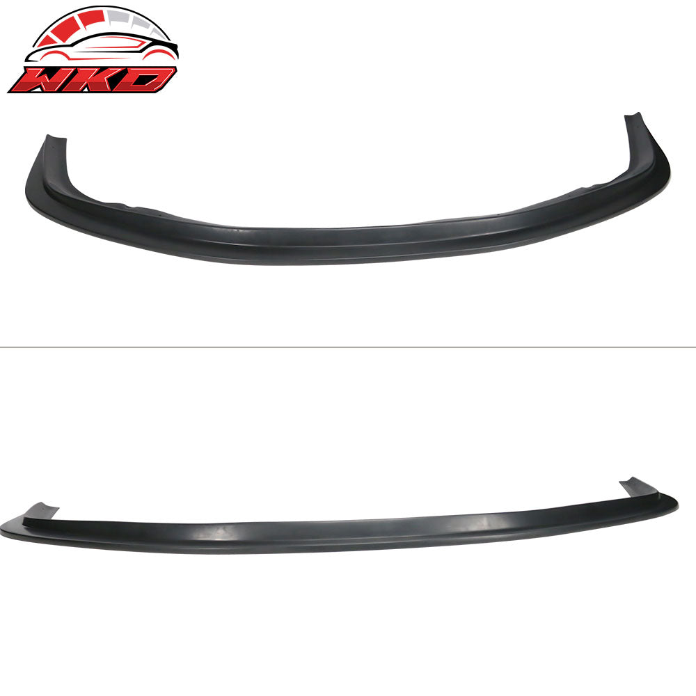 Fits 01-02 Honda Accord Front Bumper Lip Spoiler PU MDA Unpainted Chin Splitter
